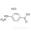 Chlorhydrate d&#39;acide 4-hydrazinobenzoïque CAS 24589-77-3